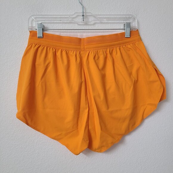NEW Nike Pro Elite 2" Brief-Lined Running Shorts DA2943-873 Size L Orange #1 - Picture 2 of 7